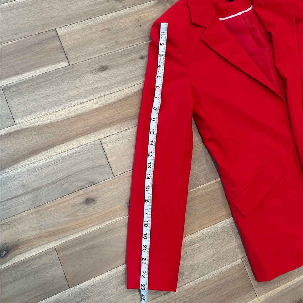 Forever 21 Red Blazer jacket 3 for $20 - Picture 5 of 7